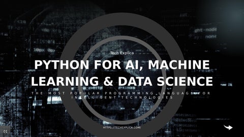Python for AI, Machine Learning & Data Science