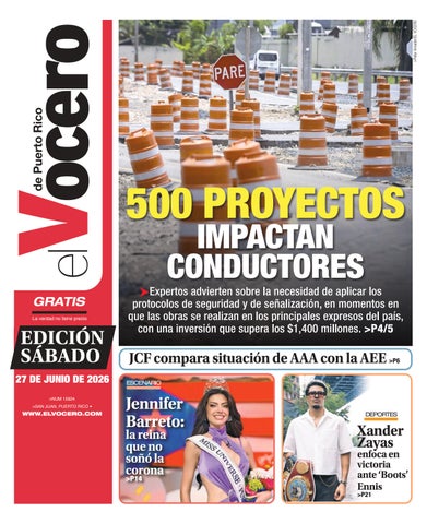 EL VOCERO | Edición sábado, 27 de junio de 2026 