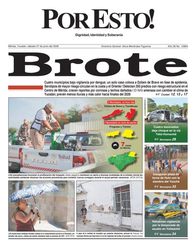 PORTADA POR ESTO MERIDA, SÁBADO 27 DE JUNIO DE 2026