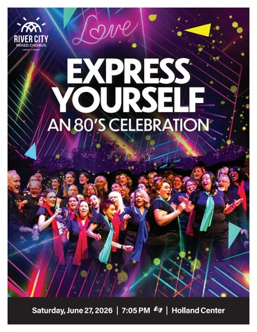 Summer 2026 Concert Program - Express Yourself - FINAL