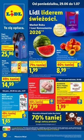 Lidl gazetka od 29.06 do 1.07.2026