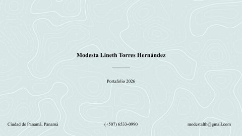 PORTAFOLIO MODESTA TORRES 2026