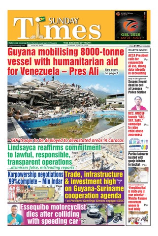 Guyana Times - Sunday, June 28, 2026