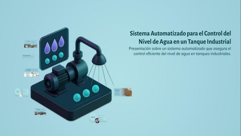 Sistema Automatizado para el Control del Nivel de Agua en un Tanque Industrial