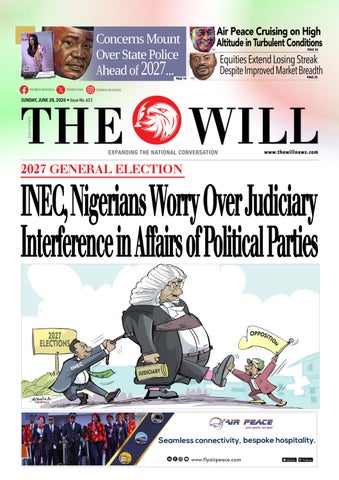 THEWILL NEWSPAPER JUNE 28, 2026