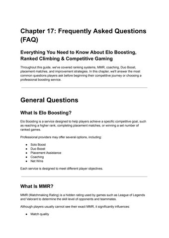 Chapter 17_ Frequently Asked Questions (FAQ) of ELO Boosting