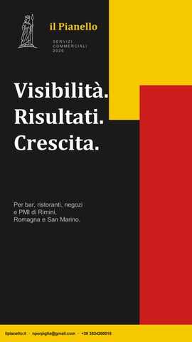 il Pianello - Prospetto Commerciale