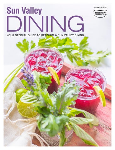 Sun Valley Dining | Summer 2026