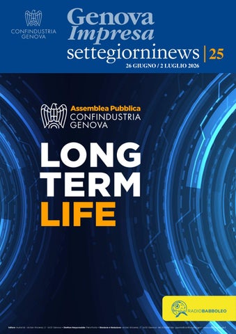 n. 25/2026 Genova Impresa settegiorninews 