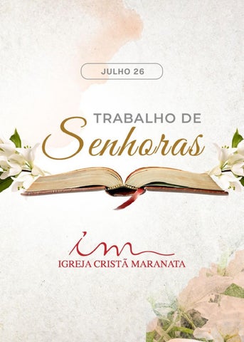 Apostila Senhoras - Julho | 2026