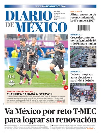 Lunes, 29 de junio de 2026