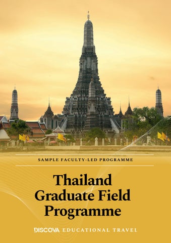 DET - Faculty-Led Programme - MBA - Thailand