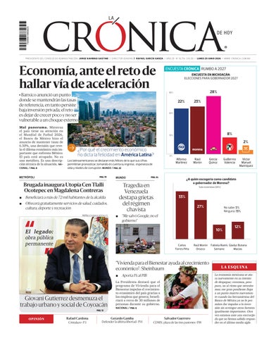 La Crónica de Hoy 29-06-2026