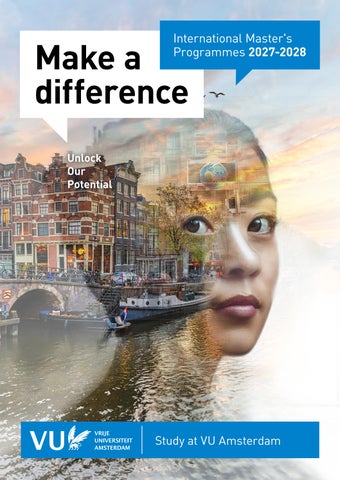 International Master's Brochure – Vrije Universiteit Amsterdam