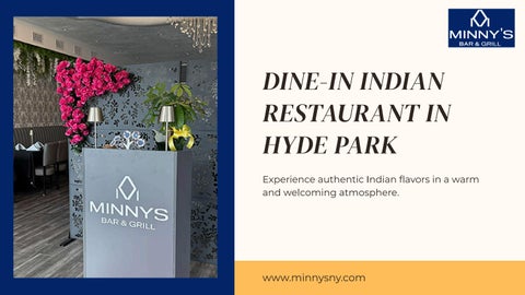 Dine-In Indian Restaurant in Hyde Park