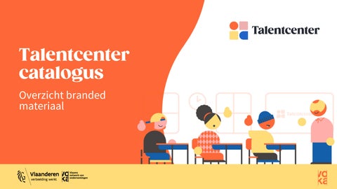 Talentcenter catalogus