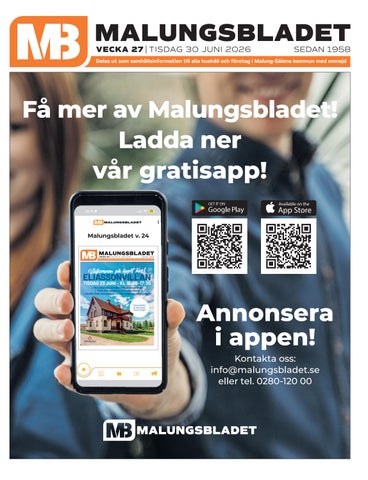 Malungsbladet v.27 2026