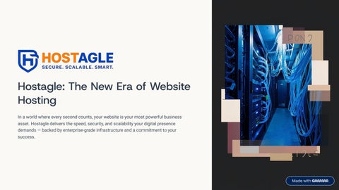 Hostagle-The-New-Era-of-Website-Hosting in India