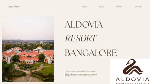 Aldovia Resort Bangalore Getaway