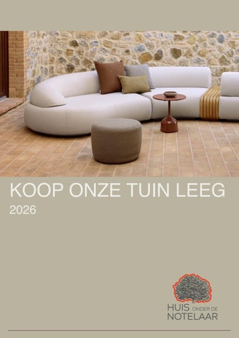 Koop onze tuin leeg 2026