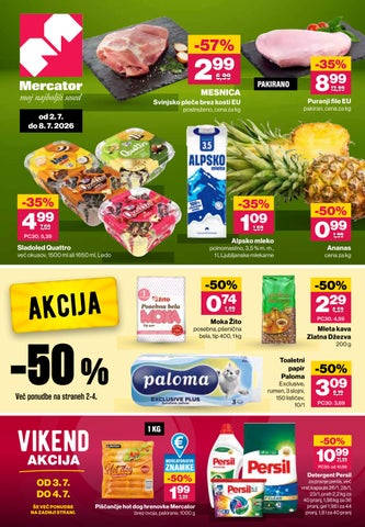 Redni katalog od 2. 7. do 8. 7. 2026