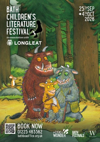 2026 Bath Children's Literature Festival Brochure