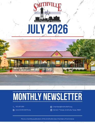 SACoC July 2026 Newsletter
