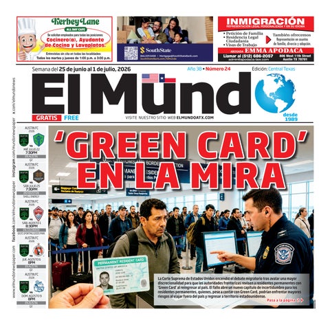 El Mundo Newspaper 24 - 2026