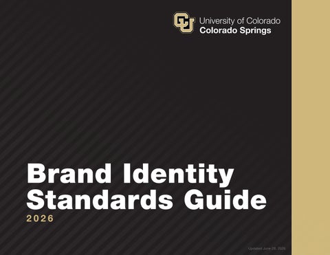 UCCS Brand Identity Standards - June 2026 Update