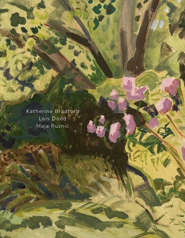 Katherine Bradford, Lois Dodd, Maja Ruznic (Dodd cover)
