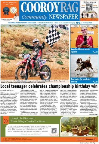 Cooroy Rag 30 June 2026
