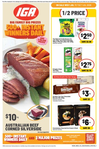 NSW - IGA Catalogue Plus (MLC,Oxford St, George St,Wynyard, and St Leonards) 1.7.26