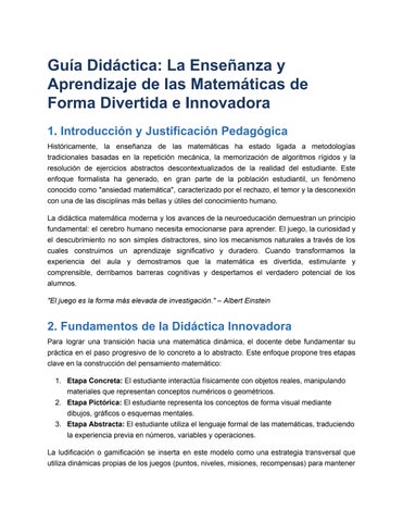 Guía Didáctica_ La Enseñanza y Aprendizaje de las Matemáticas
