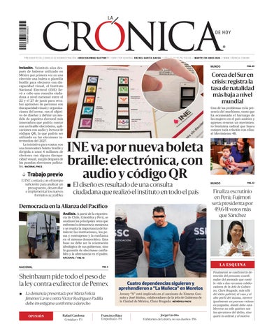 La Crónica de Hoy 30-06-2026