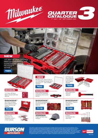 Burson Milwaukee Q3 2026 Catalogue