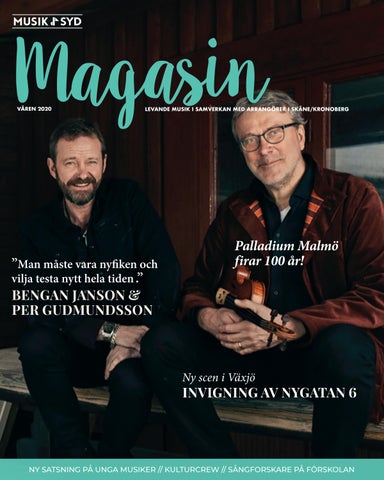 Musik i Syd Magasin våren 2020