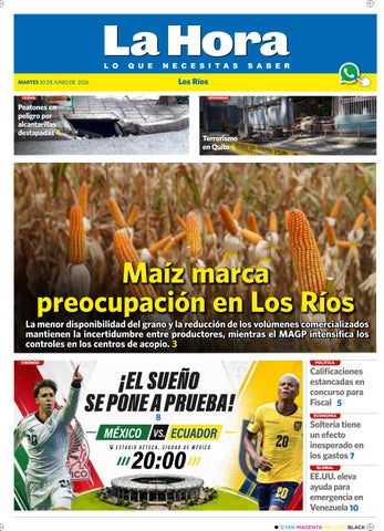 Los Ríos: 30 de junio, 2026