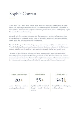 Sophie Conran Consumer 沙发 目录 英国 June 29 2026 第 10 页