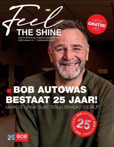 BOB Autowas Feel the Shine magazine 2026