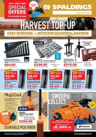 Special Offer | July - Sept 2026 | Spaldings Agriculture