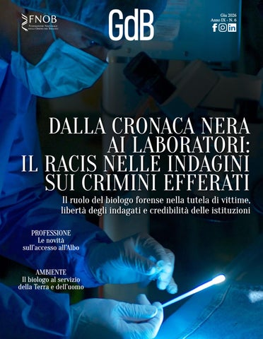 Il Giornale dei Biologi - N.6 - Giugno 2026