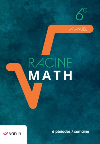 Racine Math 6e - 6h/semaines - Extrait