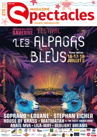 Spectacles - Magazine Spectacles - Alsace - n°296 - Juillet/Août 2026