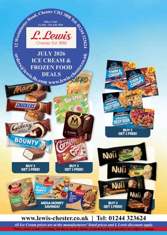 L.Lewis of Chester - Monthly Deals - July 2026