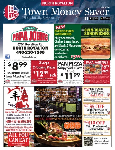 North Royalton Town Money Saver | July 2026