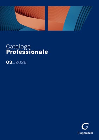 Catalogo Professionale Giappichelli / 3-2026