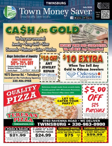 Twinsburg Town Money Saver | July 2026