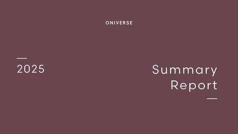 Oniverse - Summary Report 25_EN