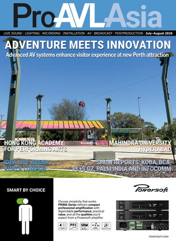 Pro AVL Asia July–August 2026