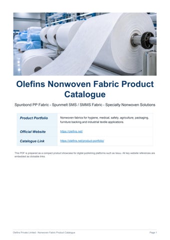 Olefins_Nonwoven_Fabric_Product_Catalogue